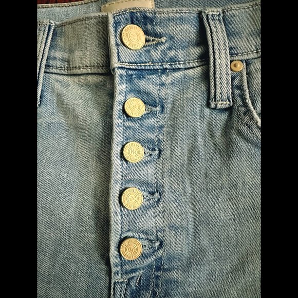 Mother The Pixie Tomcat Ankle Jeans (Nature of the Game) 27 - Picture 9 of 9